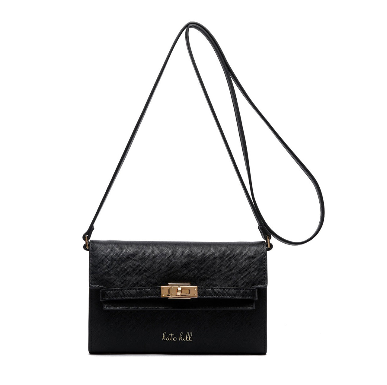 Kate Hill - Sloane shoulder bag KH-22004 - Black