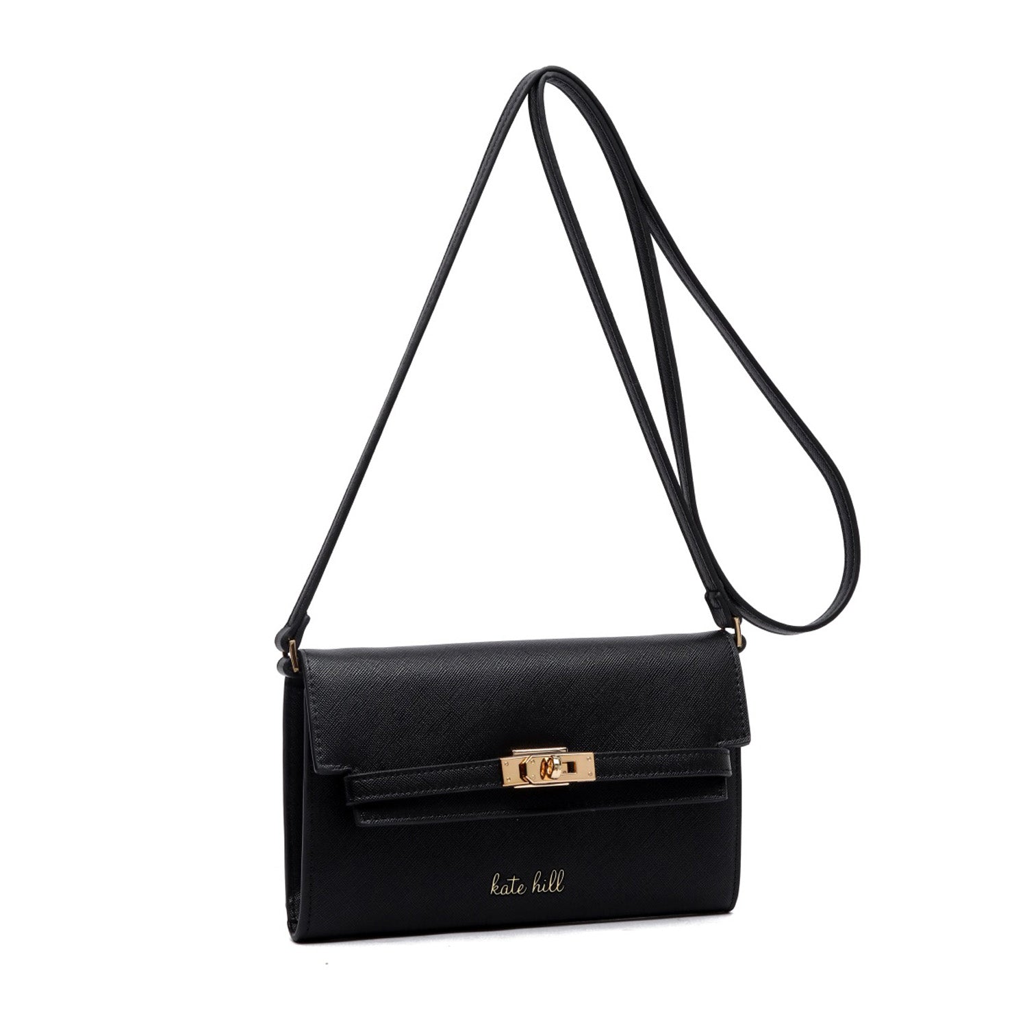 Kate Hill - Sloane shoulder bag KH-22004 - Black - 0