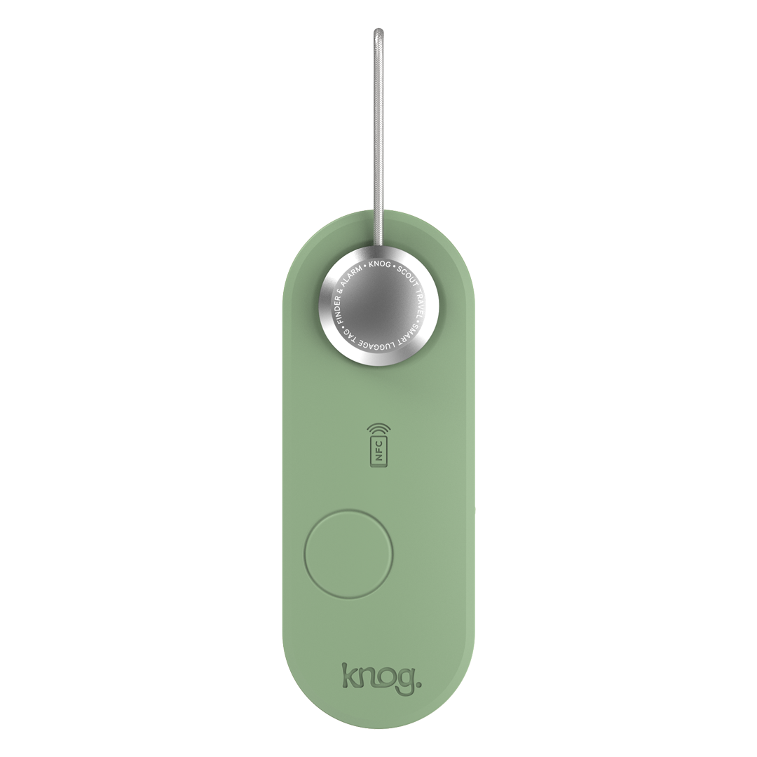 KNOG - Scout Travel Smart Luggage Tag with Tracker - Green-4