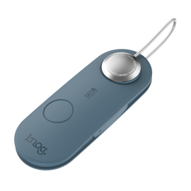 KNOG - Scout Travel Smart Luggage Tag with Tracker - Blue