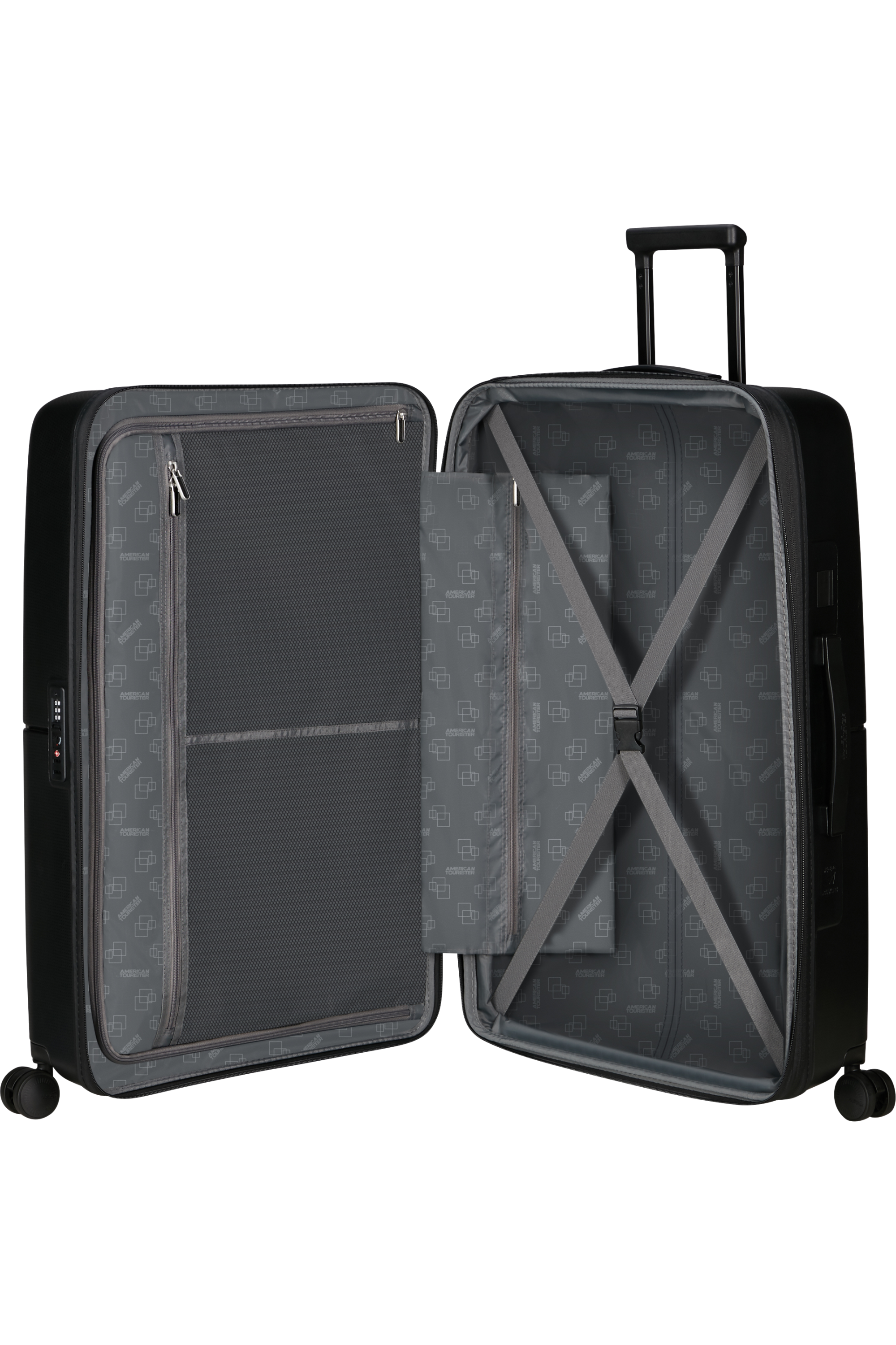 American Tourister - 77cm Dashpop Large spinner - Black