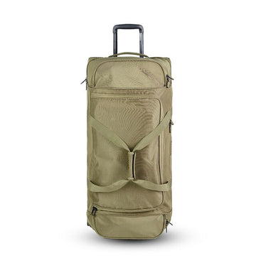 Tosca - TCA798TWJ-B 85cm Wheeled split compartment Duffle - Khaki/Sand - 0