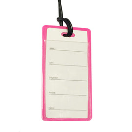 Comfort Travel - Rectangle Luggage Tag - Purple - 0