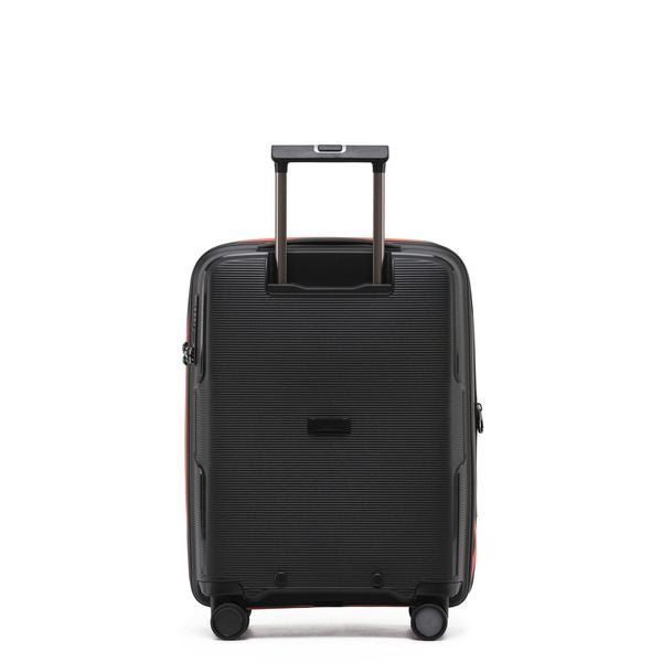 Tosca - TCA510 Bel-Air 20in Small Cabin Spinner hard suitcase - Black/Orange - 0