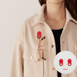 Klipsta - Spex Clip glasses clips - Red