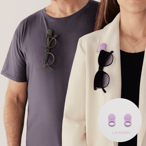 Klipsta - Spex Clip Glasses Clips - Lavender