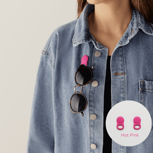 Klipsta - Spex Clip Glasses Clips - Hot Pink