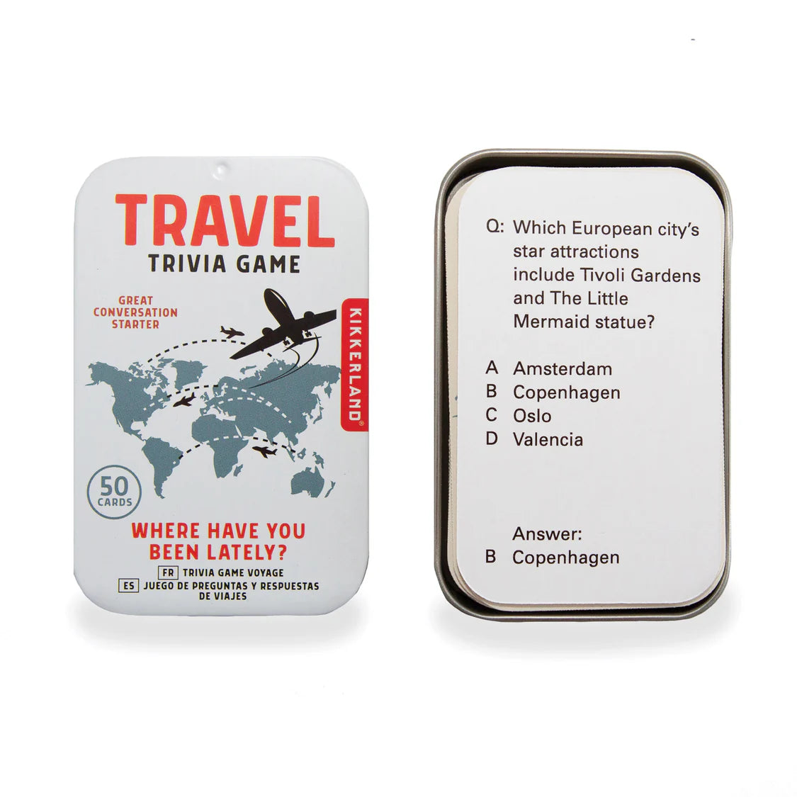Kirkland - Travel Trivia Mini Tin
