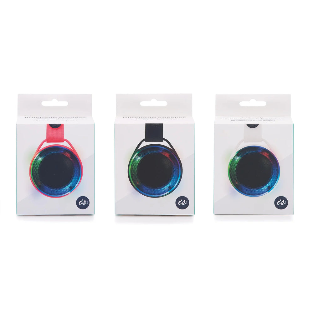 Isalbi - Travel Light Up Bluetooth Speaker - Assorted