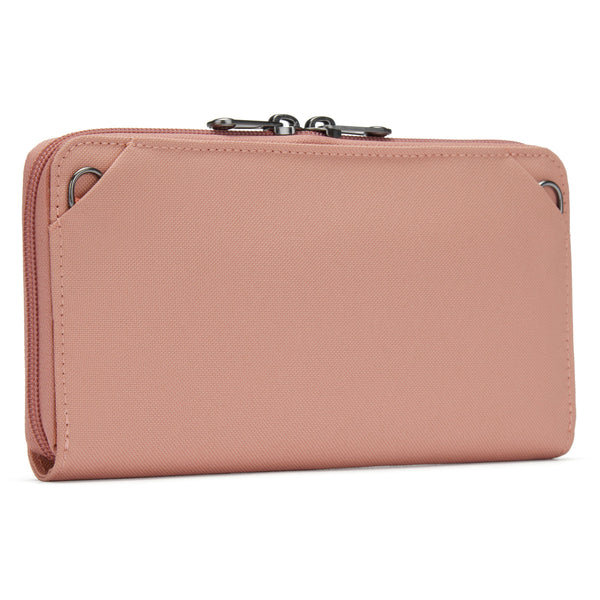 Pacsafe RFIDsafe Continental Wallet - Rose