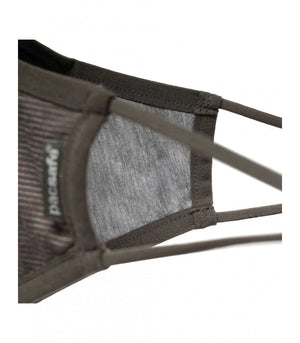 Pacsafe - Silver Ion Face Mask - Silver Grey - Large