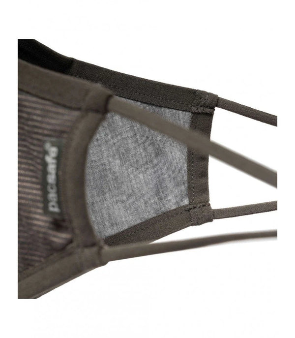 Pacsafe - Silver Ion Face Mask - Silver Grey - Large