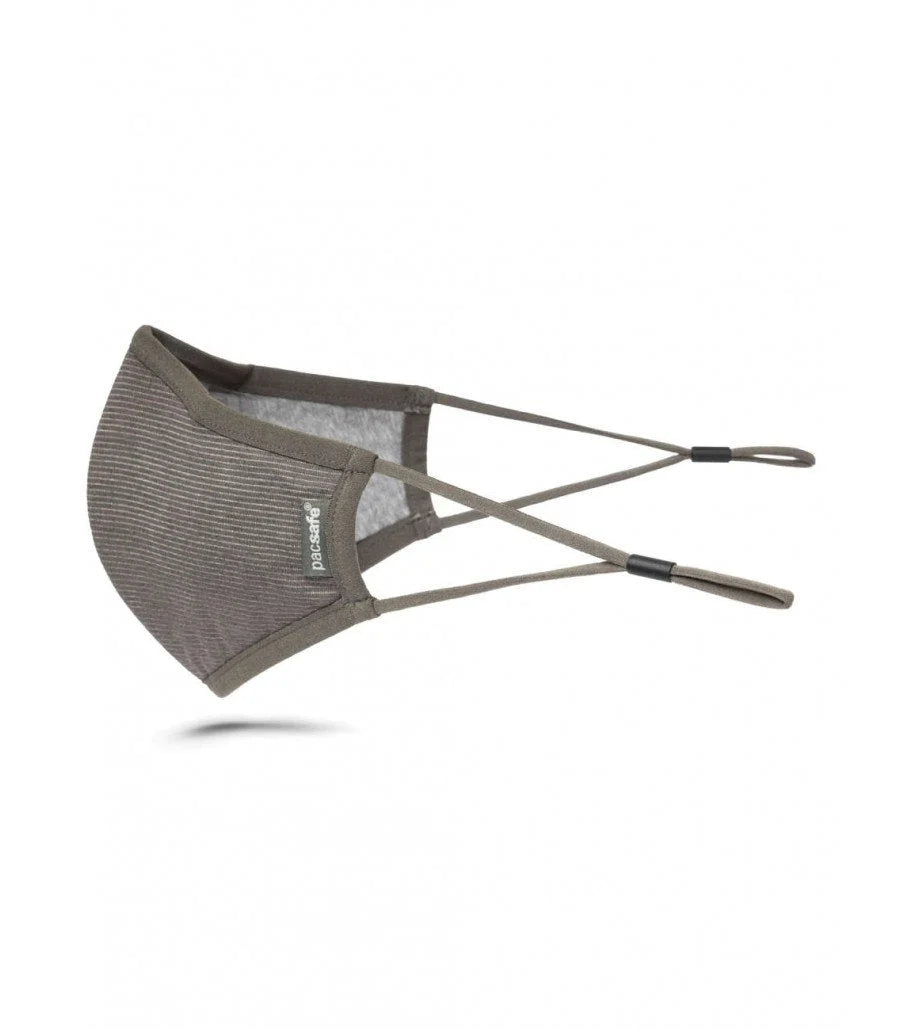 Pacsafe - Silver Ion Face Mask - Silver Grey - Medium
