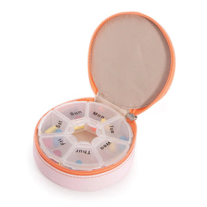 IS Gift - 7 day pill case 2 tone - Asst