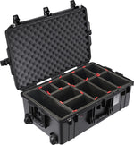Pelican - 1595AIR WL/WFoam 2 Wheel check in case - BLACK