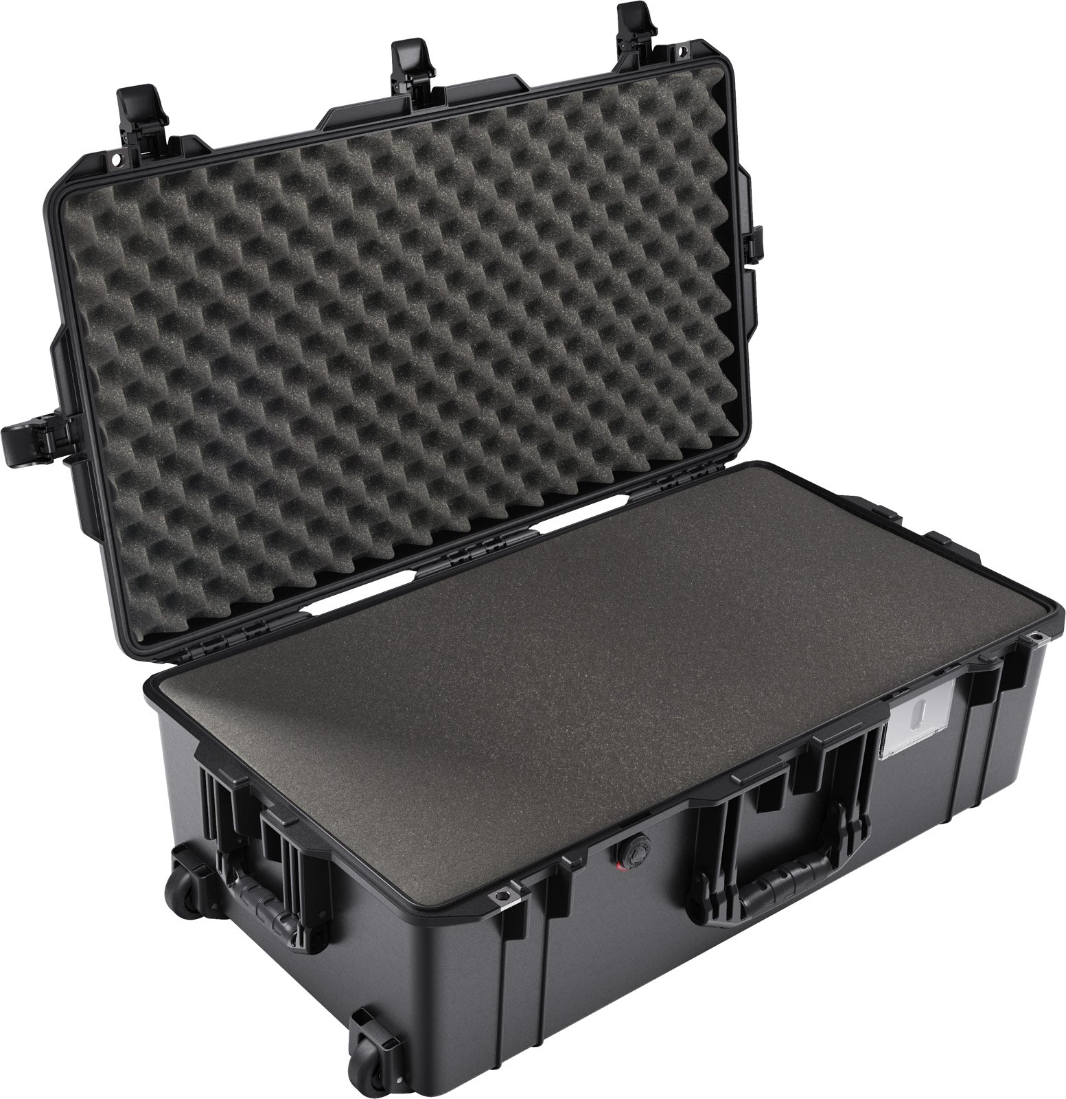 Pelican - 1615AIR,WL/WFoam,PB 2 wheel case Large - BLACK