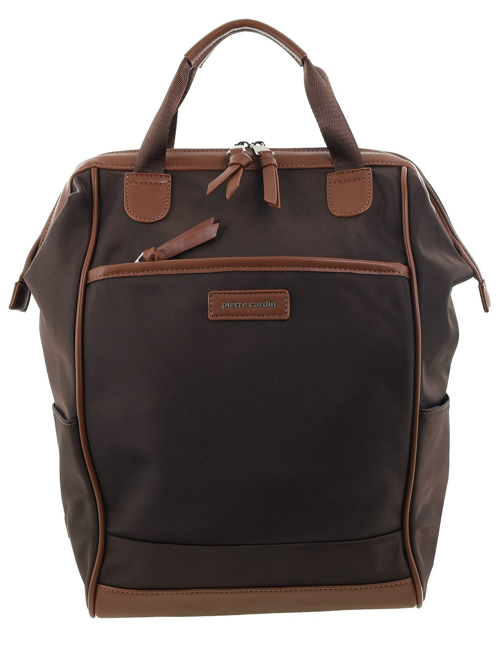 Pierre Cardin - PC4107 Nylon Backpack - Chocolate