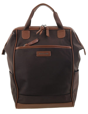 Pierre Cardin - PC4107 Nylon Backpack - Chocolate