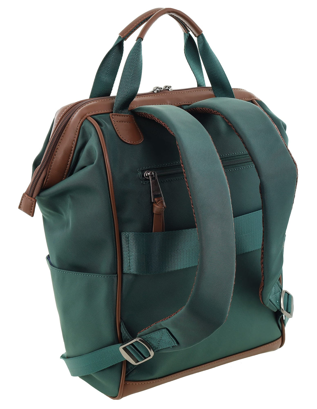 Pierre Cardin - PC4107 Nylon Backpack - Olive Green
