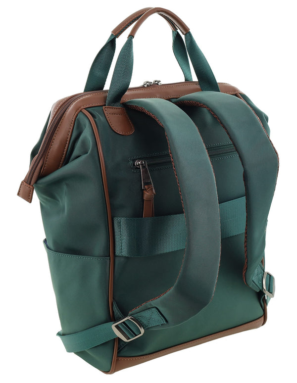 Pierre Cardin - PC4107 Nylon Backpack - Olive Green