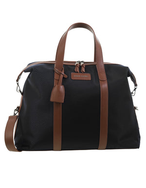 Pierre Cardin - PC4110 Nylon Overnight Bag - Black