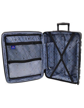 Pierre Cardin - PC3941L 80cm Large Hard Shell Suitcase - Black - 0