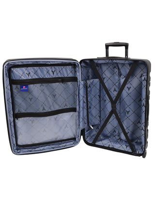 Pierre Cardin - PC3941L 80cm Large Hard Shell Suitcase - Black - 0