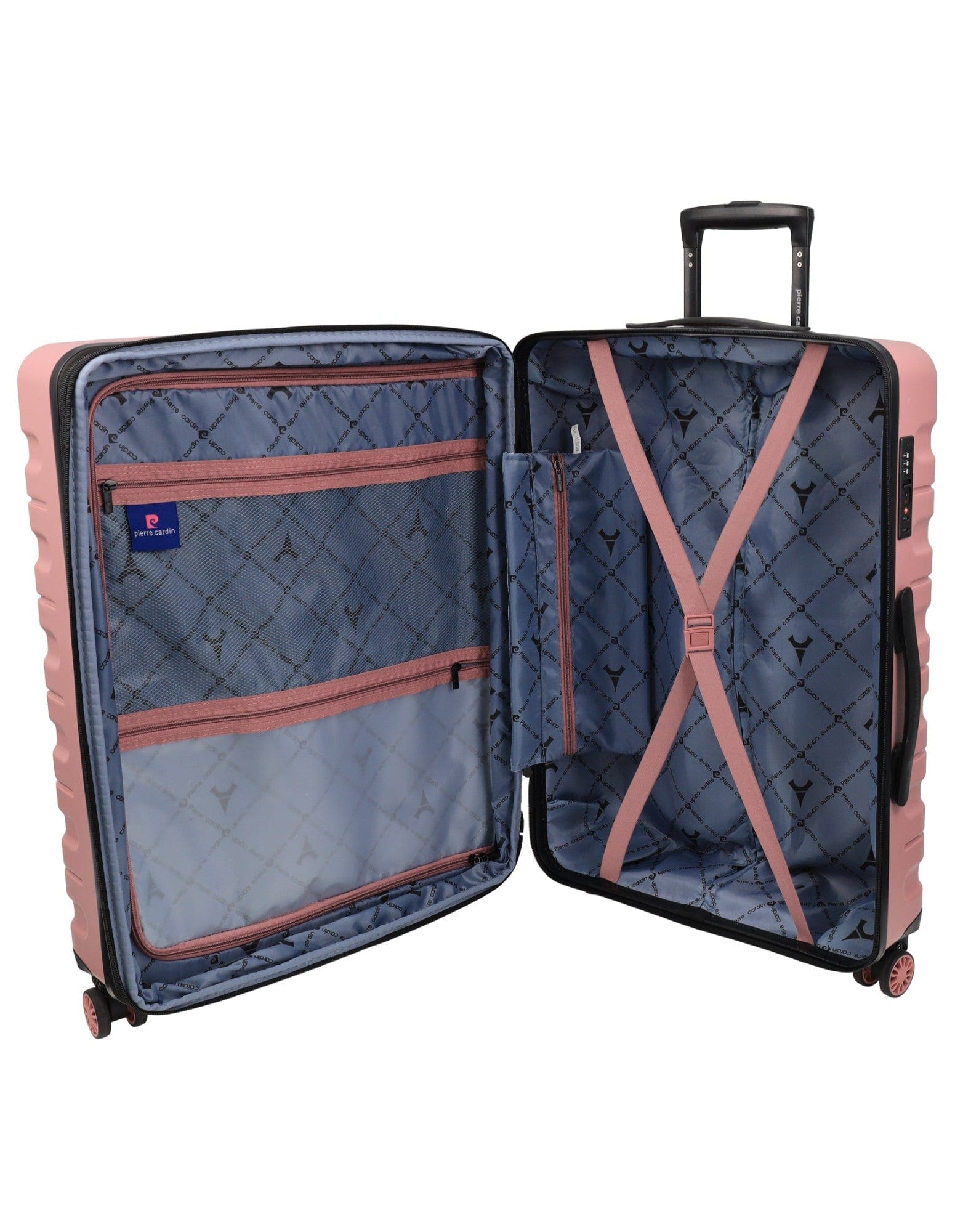 Pierre Cardin - PC3941L 80cm Large Hard Shell Suitcase - Rose