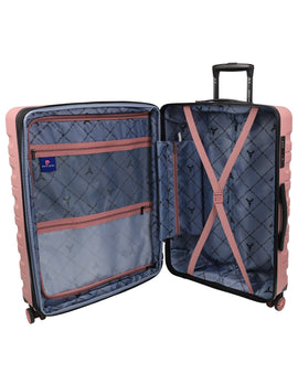 Pierre Cardin - PC3941L 80cm Large Hard Shell Suitcase - Rose - 0