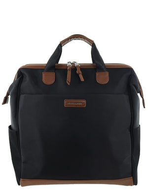 Pierre Cardin - PC4106 Nylon Overnight Bag - Black