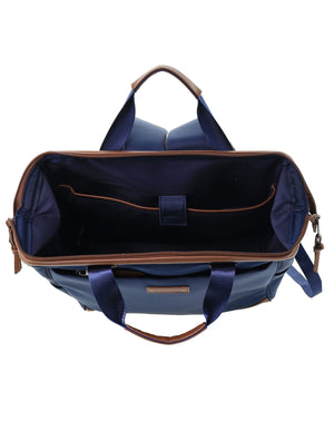 Pierre Cardin - PC4106 Nylon Overnight Bag - Navy