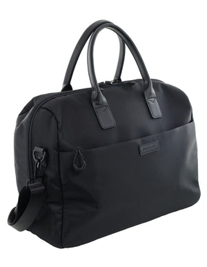 Pierre Cardin - PC4104 Nylon Overnight Bag - Black