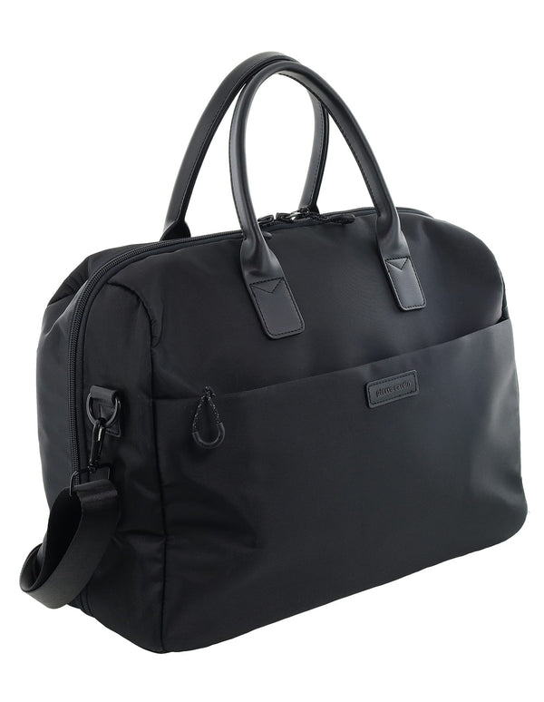 Pierre Cardin - PC4104 Nylon Overnight Bag - Black