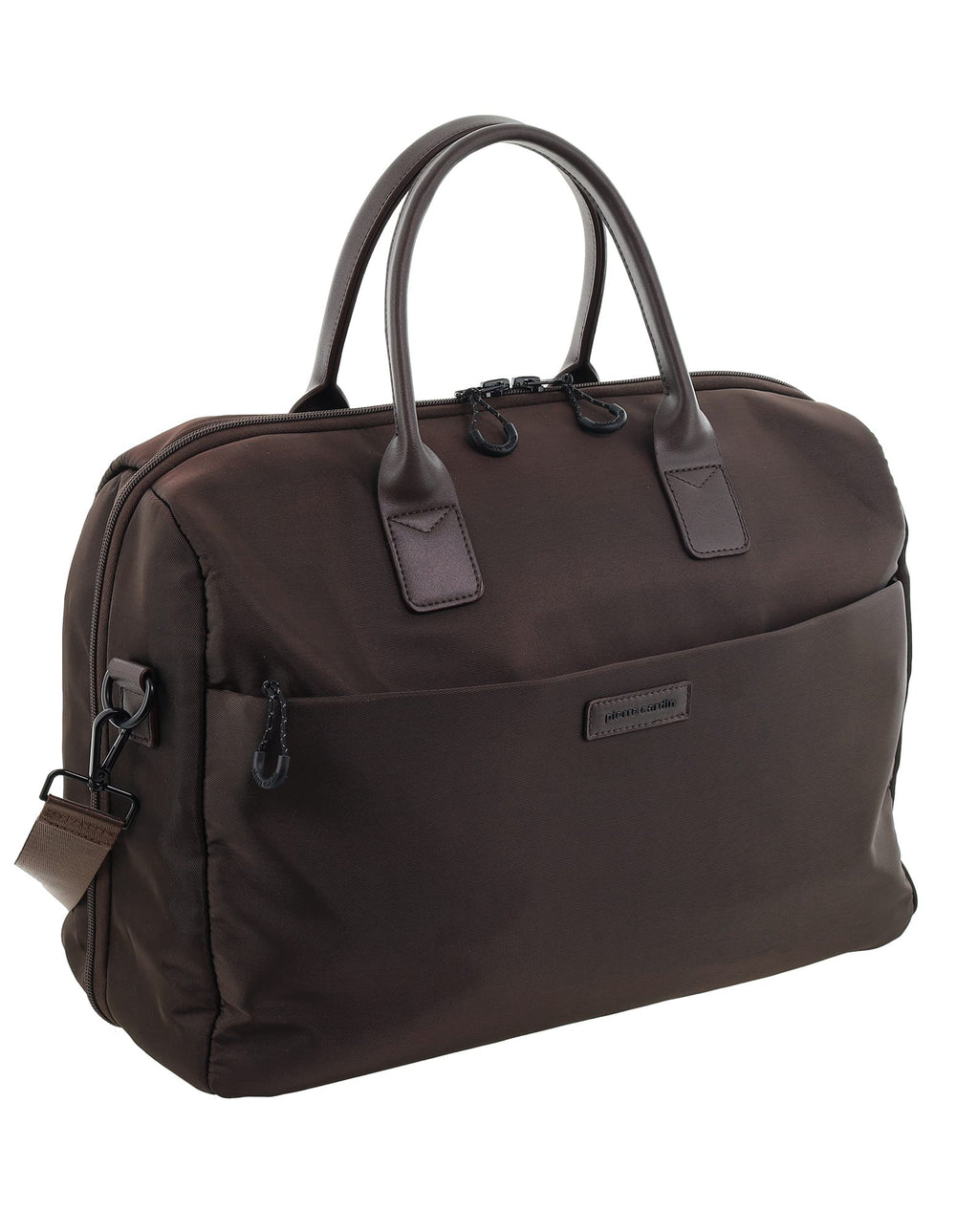 Pierre Cardin - PC4104 Nylon Overnight Bag - Chocolate