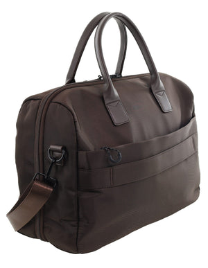 Pierre Cardin - PC4104 Nylon Overnight Bag - Chocolate