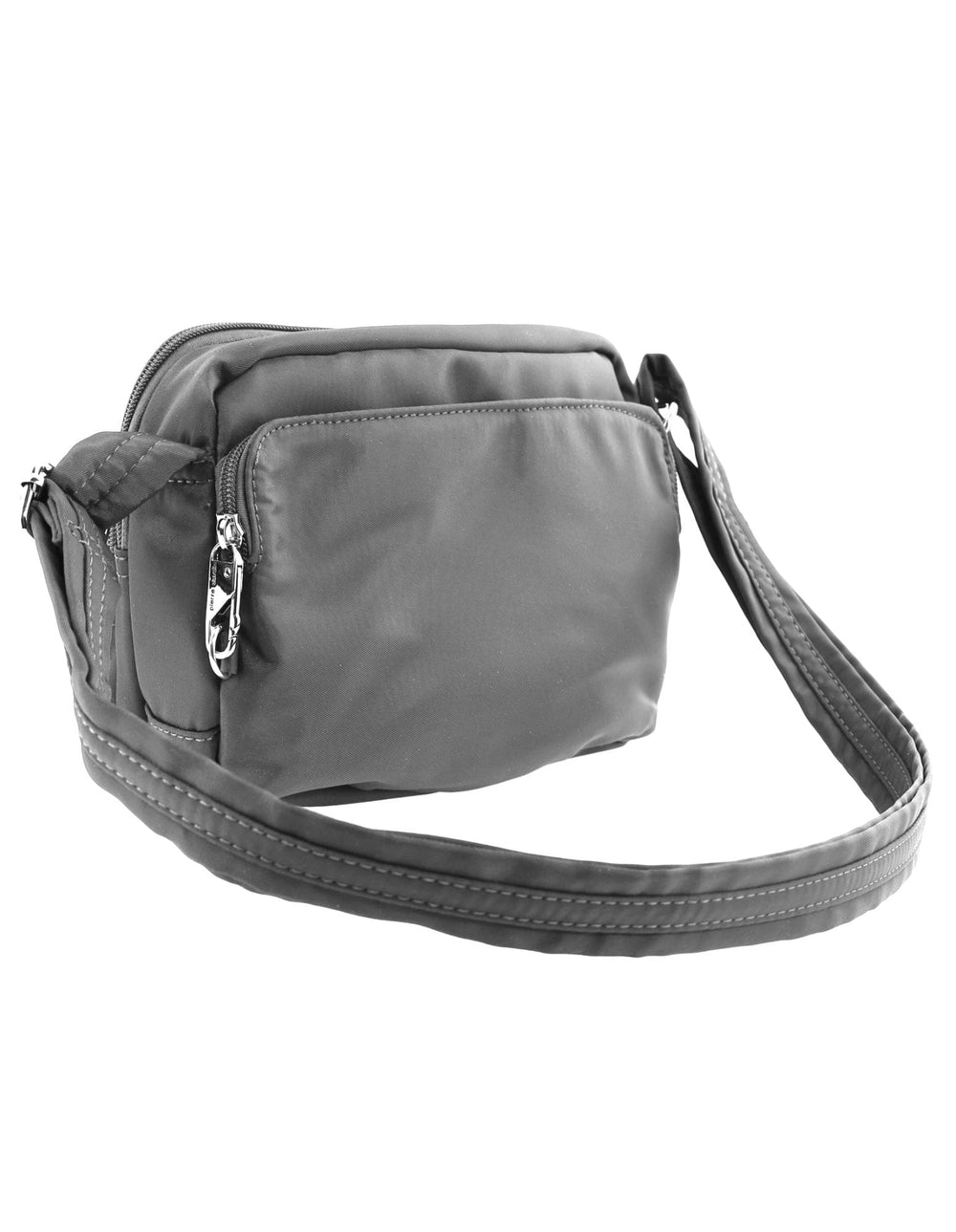 Pierre Cardin - PC3269 Anti Theft Crossbody Travel Bag - Grey