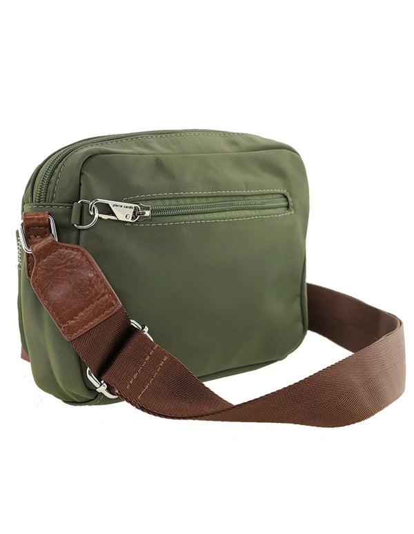 Pierre Cardin - PC4073 Nylon Crossbody Bag - Green
