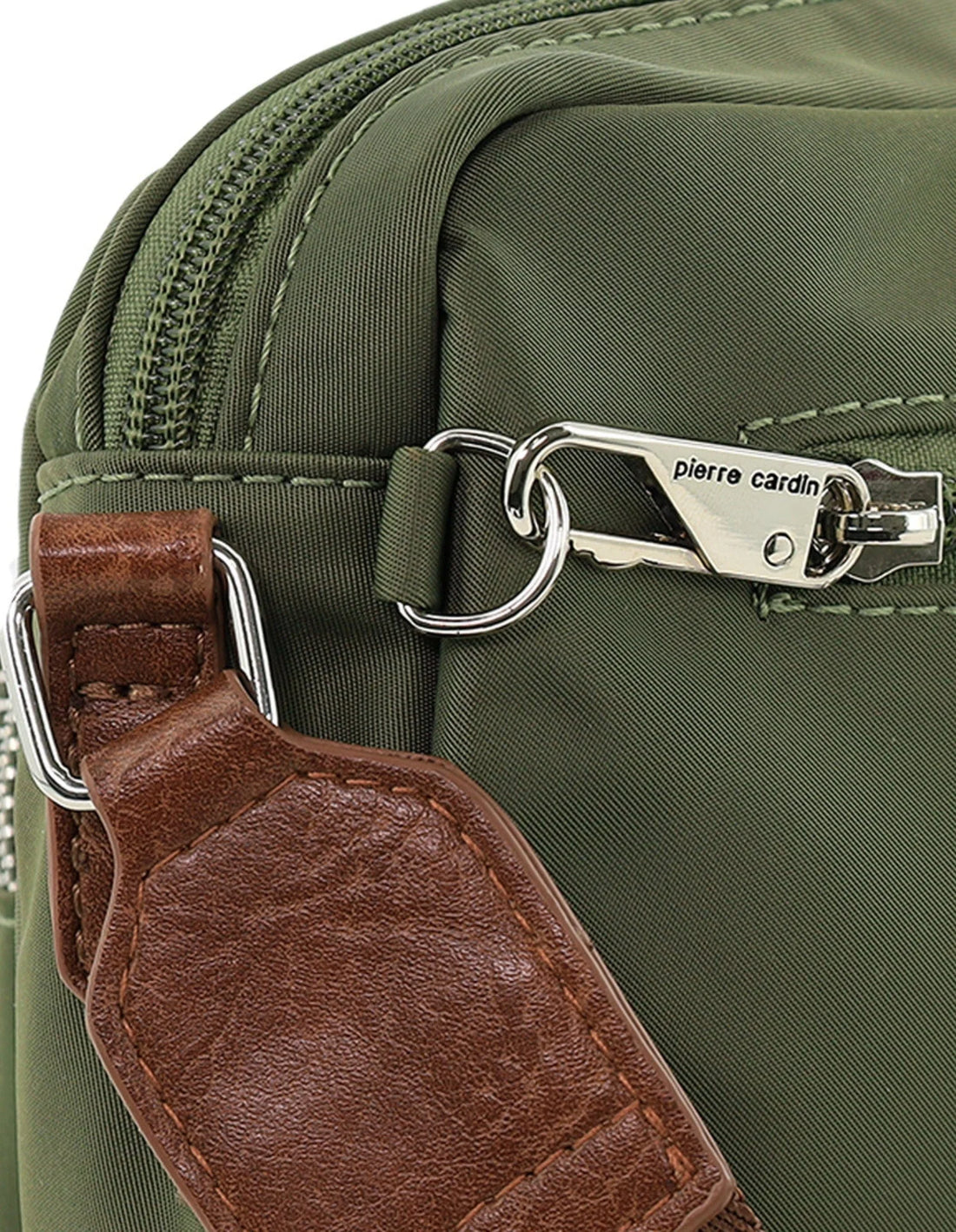 Pierre Cardin - PC4073 Nylon Crossbody Bag - Green