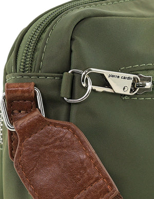 Pierre Cardin - PC4073 Nylon Crossbody Bag - Green