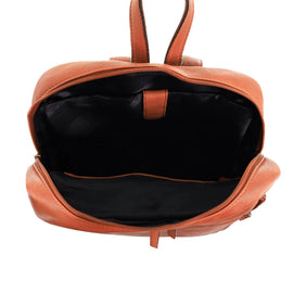 Pierre Cardin Burnished Leather Multi-Compartment Laptop Backpack PC3332 Cog - 0