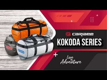 Caribee - Kokoda 90L Water resistant Duffle - Orange - 0