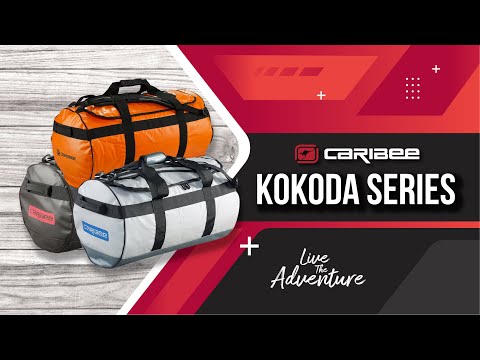 Caribee - Kokoda 90L Water Resistant Duffle - Orange