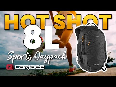 Hot Shot 8L backpack - official Caribee product demonstration
