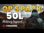 Caribee Ops 50L Backpack - Black