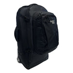 Black Wolf - 85L (+20L) Grand Tour II wheel bag with backpack straps - Black