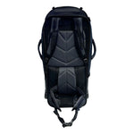 Black Wolf - 85L (+20L) Grand Tour II wheel bag with backpack straps - Black