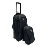 Black Wolf - 85L (+20L) Grand Tour II wheel bag with backpack straps - Black