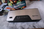 Kitchen Fitness - Vacuum Sealer Kit + 4 Canisters 20mt Rolls & 60 pre made bags -
