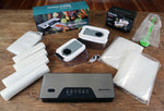 Kitchen Fitness - Vacuum Sealer Kit + 4 Canisters 20mt Rolls & 60 pre made bags -