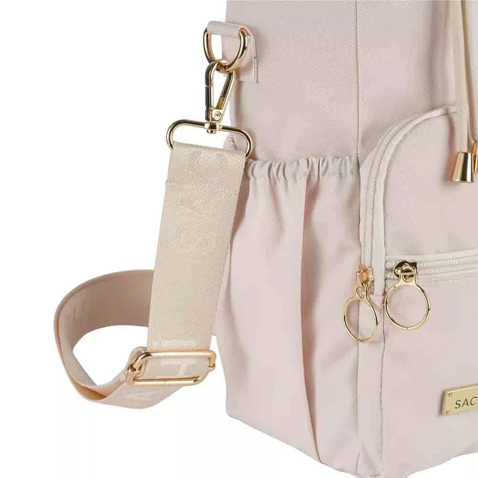 Sachi - 8830 Crossbody Insulated Bottle Bag - Alabaster